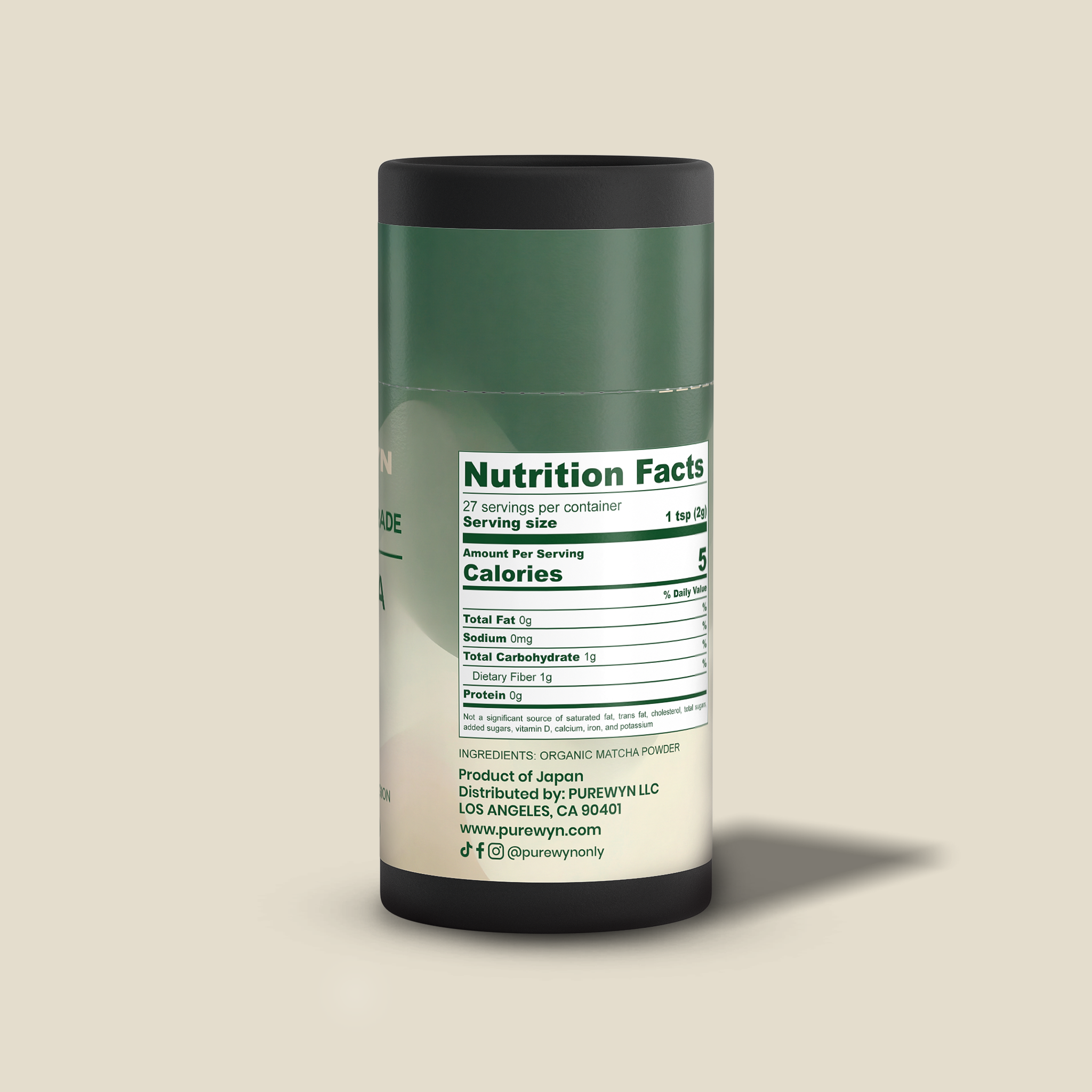 v22 Ceremonial Matcha Powder - Purewyn